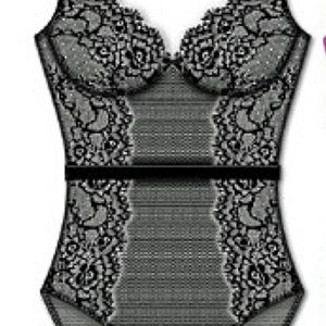 Sophie B Intimates, Carmen Lightly Padded Bodysuit